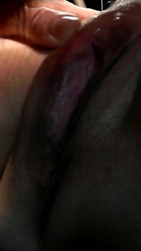 Stunning moment from &quot;Couchsurfing came together, playing with dripping creampie&quot;