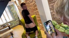 Cute Twink Teases Gay Gang With His Huge Dick And Perky Ass