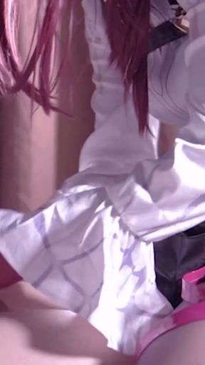 Handjob Cowgirl Sexy Kafka Cosplayer Sex, Honkai: StarRail, Asian Hentai Fenboy Trans Crossdresser cosplay shemale 9   Clip 1