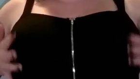 Breast Play Strip Tease