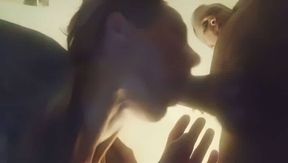 Dribbling mouthfuck for cum ho