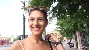 Spanish leggy babe incredible porn casting