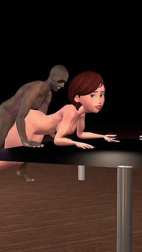 Helen Doggy in the Office Desk