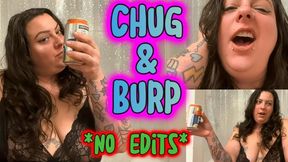 **NO EDITS** Raw & Unfiltered - Chug and Burp Close-Up With Goddess Malory Knox in Nightgown copy