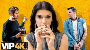 Denis Marti, Tommy Mahony & Asandra Dewy get kinky with a naughty cuckold babe