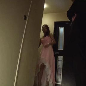 Asian Girl Lets Herself Be Fucked at a Bachelor Party