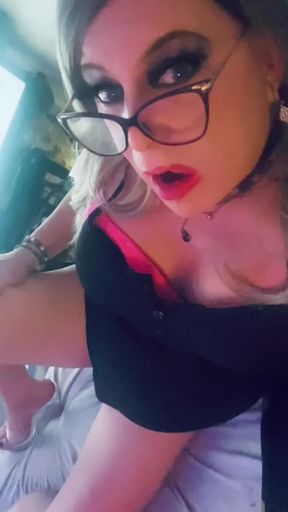 Krissy Sweets Joi stroking her she cock