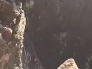 Naughty exhib jerking off at the beach ... almost getting caught!!
