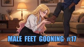 Male Feet Gooning #17: Surrender Your Mind to Powerful Male Soles