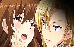 Monster boobs hentai coed group fucking