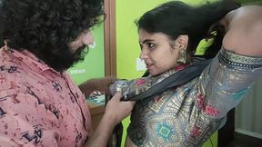 Sleazy sharun devours navels, sucks bra cups, lip locks