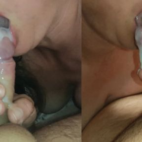 Amateur Hot Mature MILF Cum in Mouth Compilation