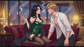 Smoking Fantasies #2: Whispers of Smoke and Desire