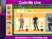 (Gay) Put that in your corn hole! Cockville #13 W/HentaiGayming