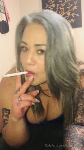 smoking fetish