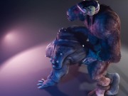 Giant Minotaur Cock 3D