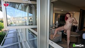 Exhibitionism Masturbation in the Window