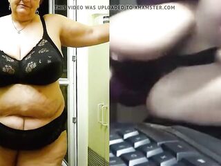 Massive Granny Boobs Jerk Off Defiance To The Beat #4