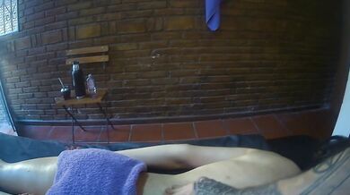 Her Tantra Massage Ended With My Stepsis Squirt All Over The Table