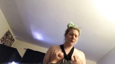 Teen fucks hard cock and screams