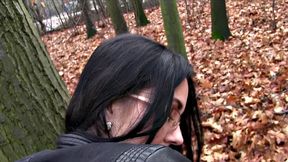 Sex in the woods with stranger