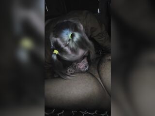 Hawt tattooed trans wench sucks duck, gets pou ded with sex-toy, and wears ribald facial.