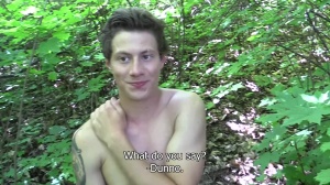 A young Czech fella got fucked and filled