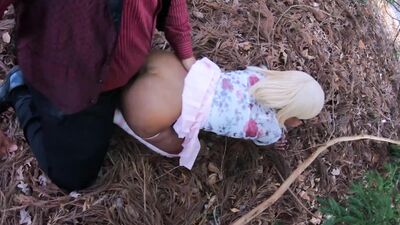 time in the Woods with my DaughterInLaw Msnovember Ends my Cumshot Dripping down her Ass