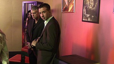 Kat Lee, Kit Lee And Victoria Rush In A Bisexual Orgy With Big Cocks