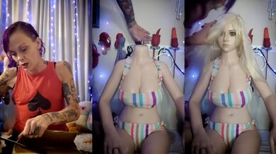 M3gan 2.9 sexdoll head unboxed by