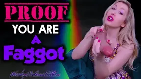 Proof You Are A Faggot