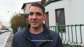 Czech Bottom Swallows Cum After Intense POV Anal