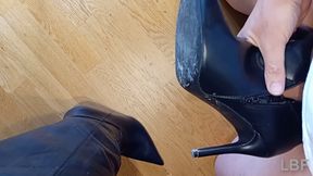 my knee-high boots injected several times