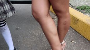 samantha garmendia realiza a una chica un experimento social