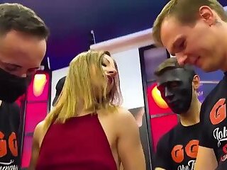 Teaser - GGG - HER FIRST TIME AT GGG AND THE STUDIO IS FULL OF MEN