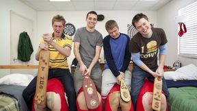 Frat Boys Go Hardcore ~ Hazing the Hottest Amateur Dudes
