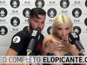 LORE SOFIA MUESTRA SUS TETAS GRANDES NATURALES CON ELO PODCAST