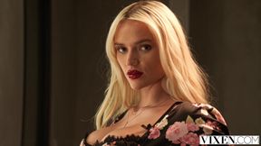 VIXEN Sweet Buxom Blonde Era Queen Rides Lonely Guy's Big Dick