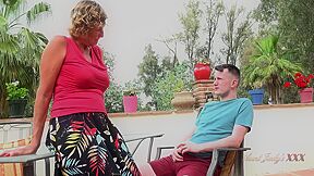 Mature Tutor Mrs. Molly Has A Special Lesson For Her Student 18+