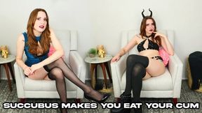 Succubus Makes You Eat Your Cum - HD 1080 - JOI CEI