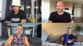 ”Talking about the gay porn shooting with Diego Sans & Luis Rubi”