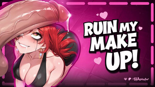 Wreck My Make-up, Stunner! Facefucking Your Mind-blowing Meeting Outside - ASMR RP