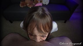 pervyrussia - double penetration hot blonde fucked in perfect ass cock toy - full video - pov