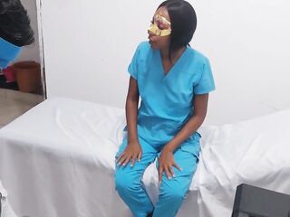 Tempted Nurse: Doctor Seduces Her and Explores Her Body