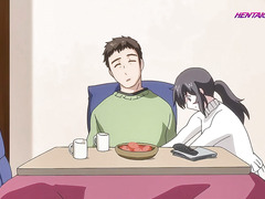 Cozy wife wakes hubby up with deep oral and slippery ride ⋄ Hentai Porn 1080p Upscale