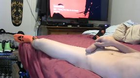 American Model Chris Plays with His Dick