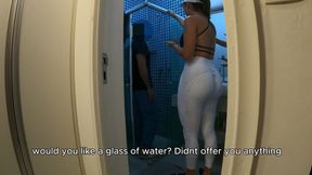 Neighbor From Salvador Came to Fix the Shower and Came in My Ass