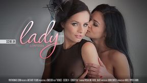 Tempting Lesbians Explore Each Other's Wet, Tight Cunts For Ultimate Climax Thrill