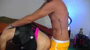 Teacher fucks his ex-student