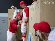 GAYWIRE - Tristan Hunter Gets Fucked In Locker Room By Coach Eddy Ceetee